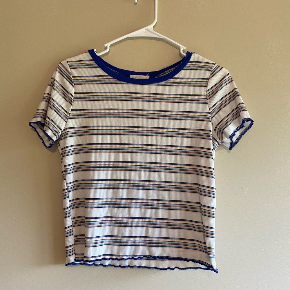 stripped tee